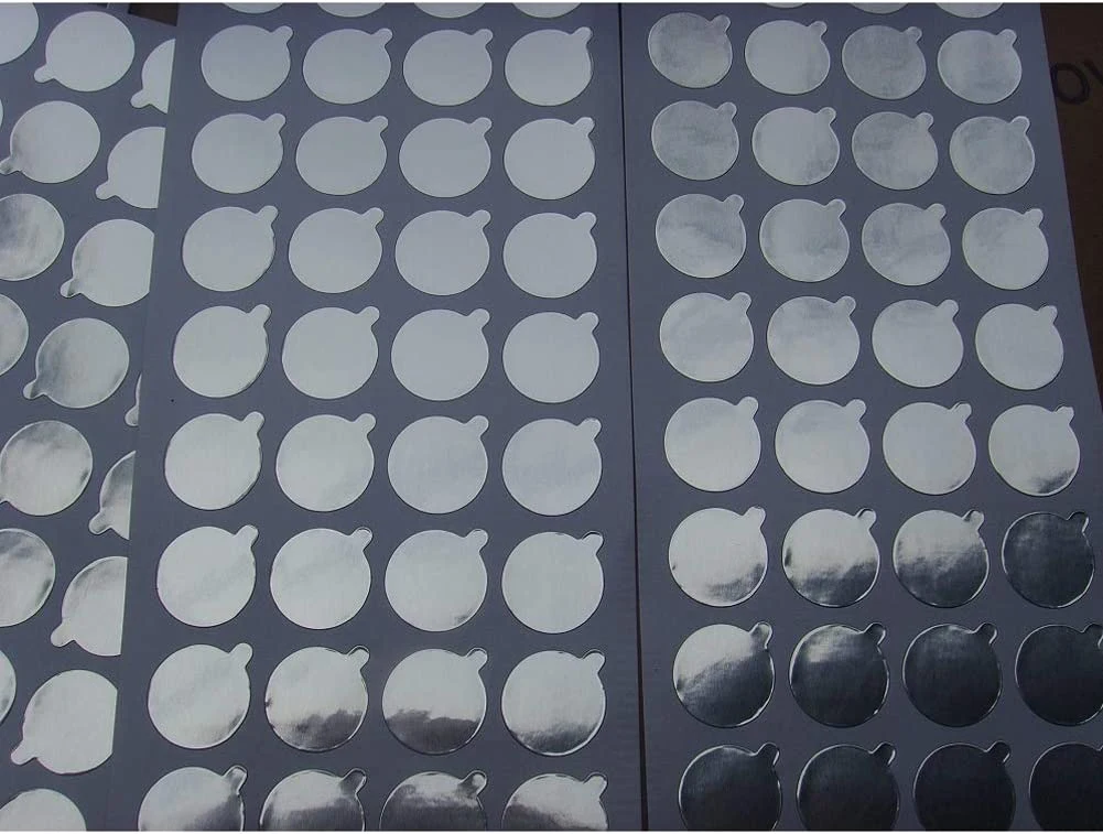 Manufacturer Customized Self-Adhesive Aluminum Foil Sealing Glass Cosmetics Sealing Film Sealing Aluminum Foil