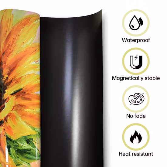 キッチン冷蔵庫用磁気食器洗い機カバー、キッチン食器洗い機用PVC磁気ステッカー