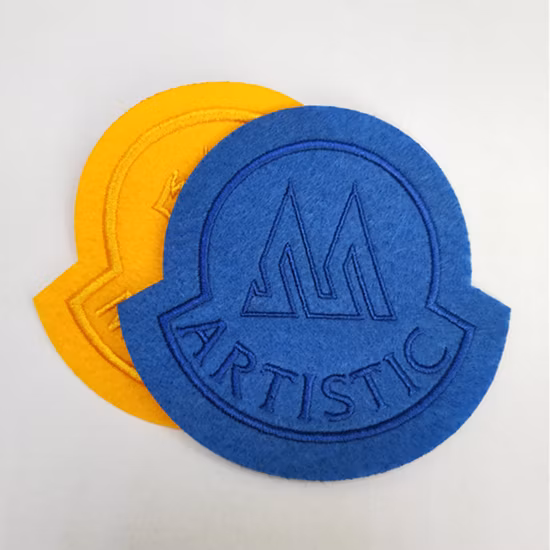 ホテルアイロン接着ステッカー、キッチンバッジ、タオル、プリント生地刺繍ワッペン