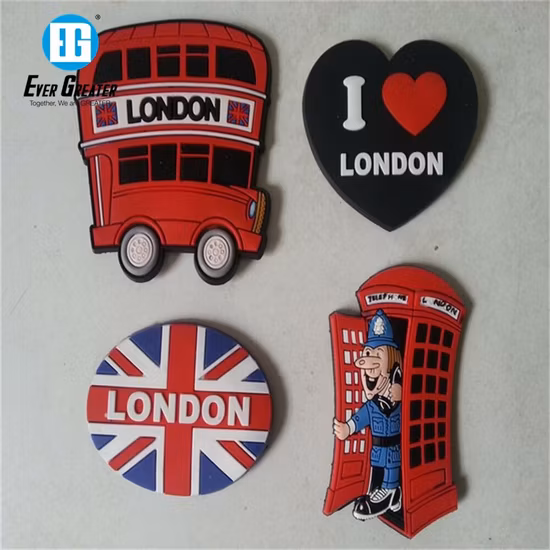 プロモーション記念品ゴム印刷ソフト PVC 冷蔵庫車のステッカー マグネット